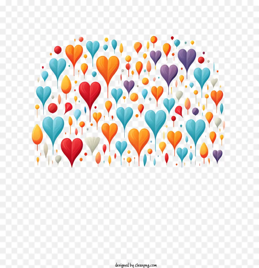 Je Donne Mardi，Ballons Coeur PNG