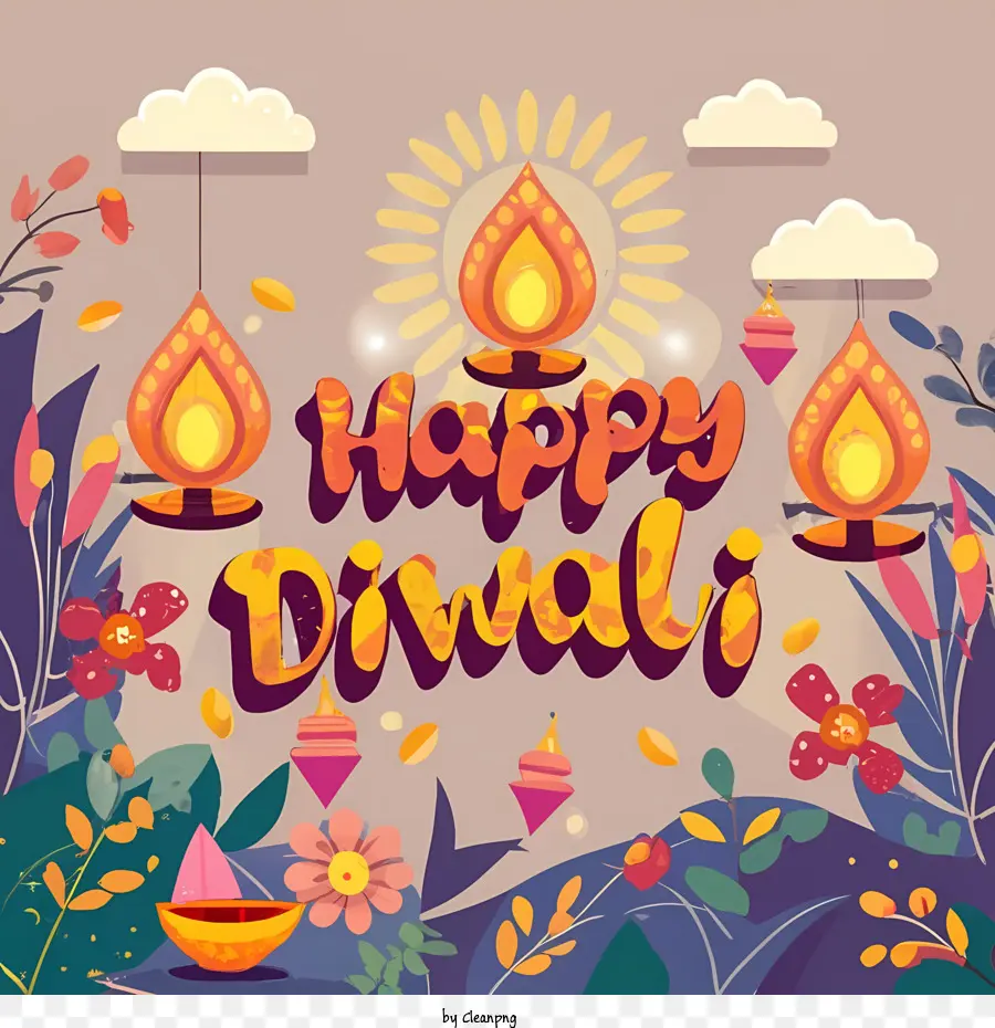 Diwali，Joyeux Diwali PNG