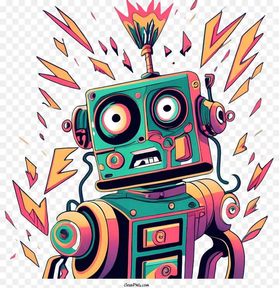 Robot De Dessin Animé，Robot PNG