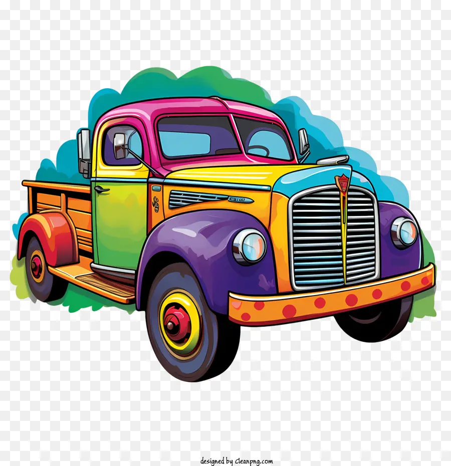 Camion Vintage，Camion PNG