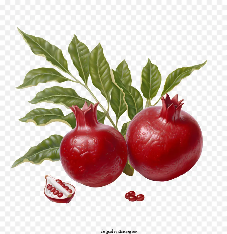 Grenade，Fruits Rouges PNG