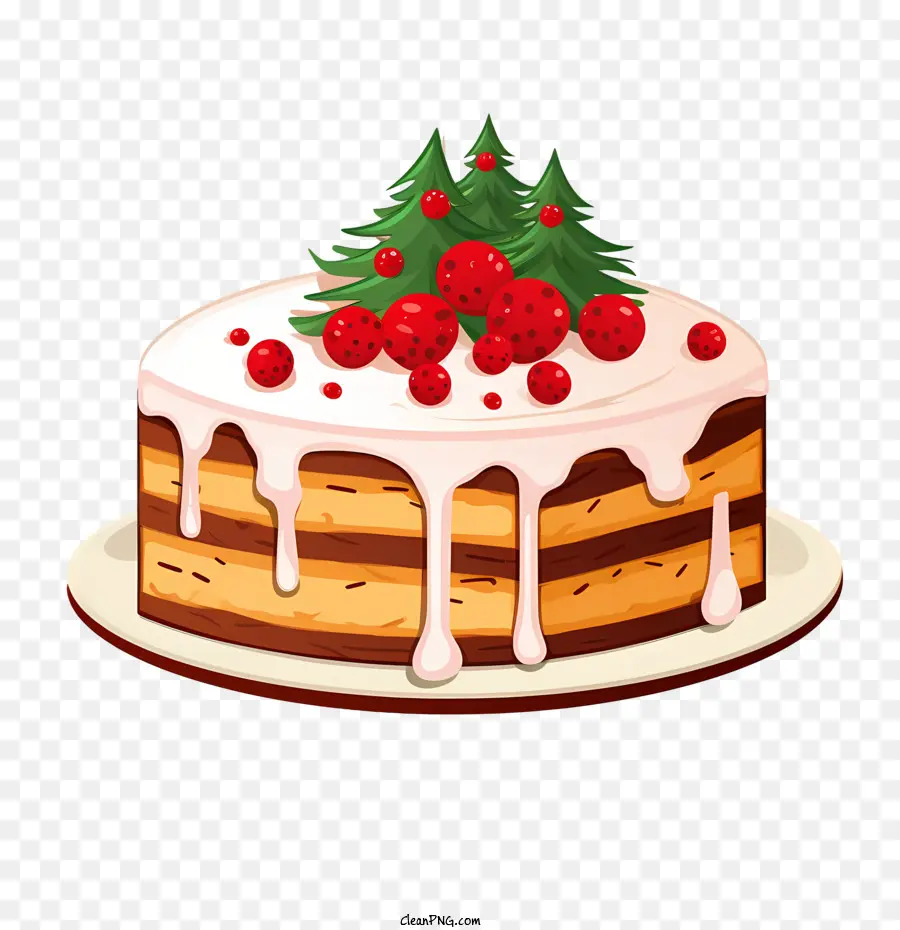 Gâteau De Noël，Gâteau PNG