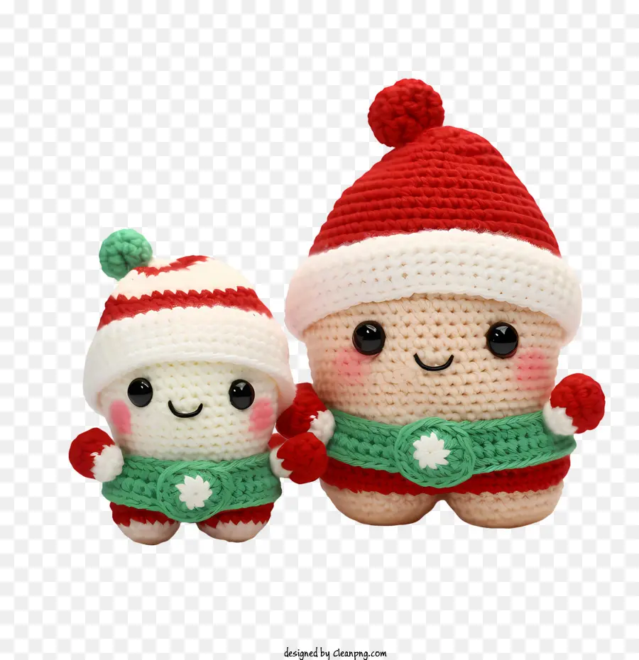 Poupée De Noël，Poupées Au Crochet PNG