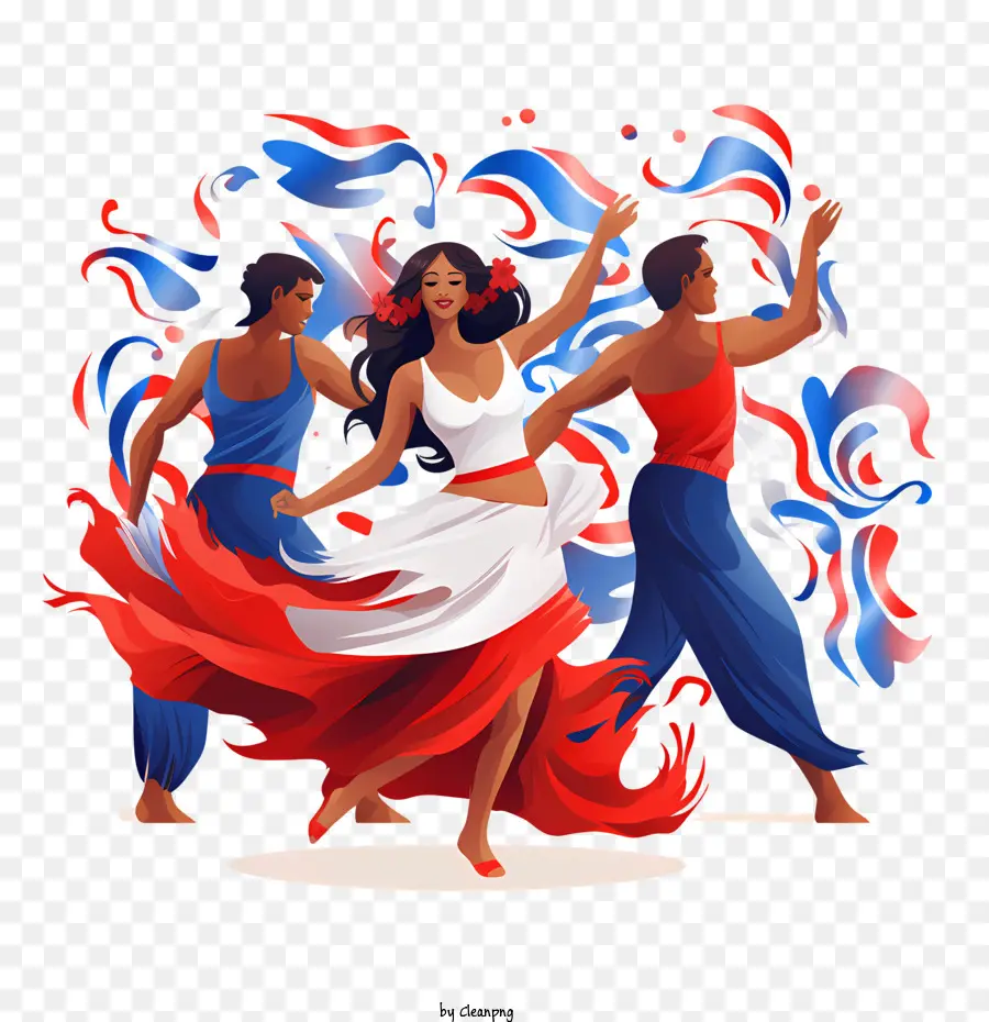 Journée De L'indépendance Du Costa Rica，La Danse PNG