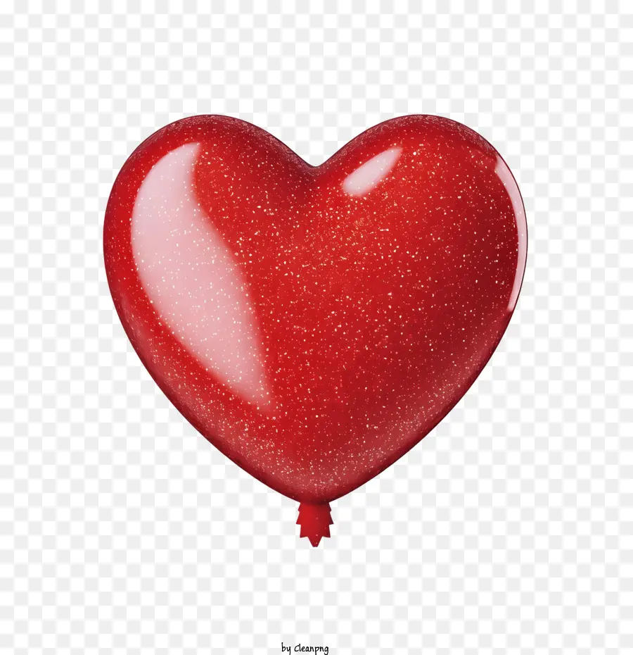 Coeur 3d，Ballon Coeur Rouge PNG