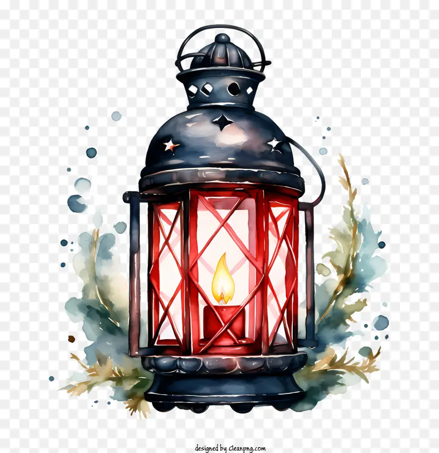 Lanterne De Noël，Lampe PNG