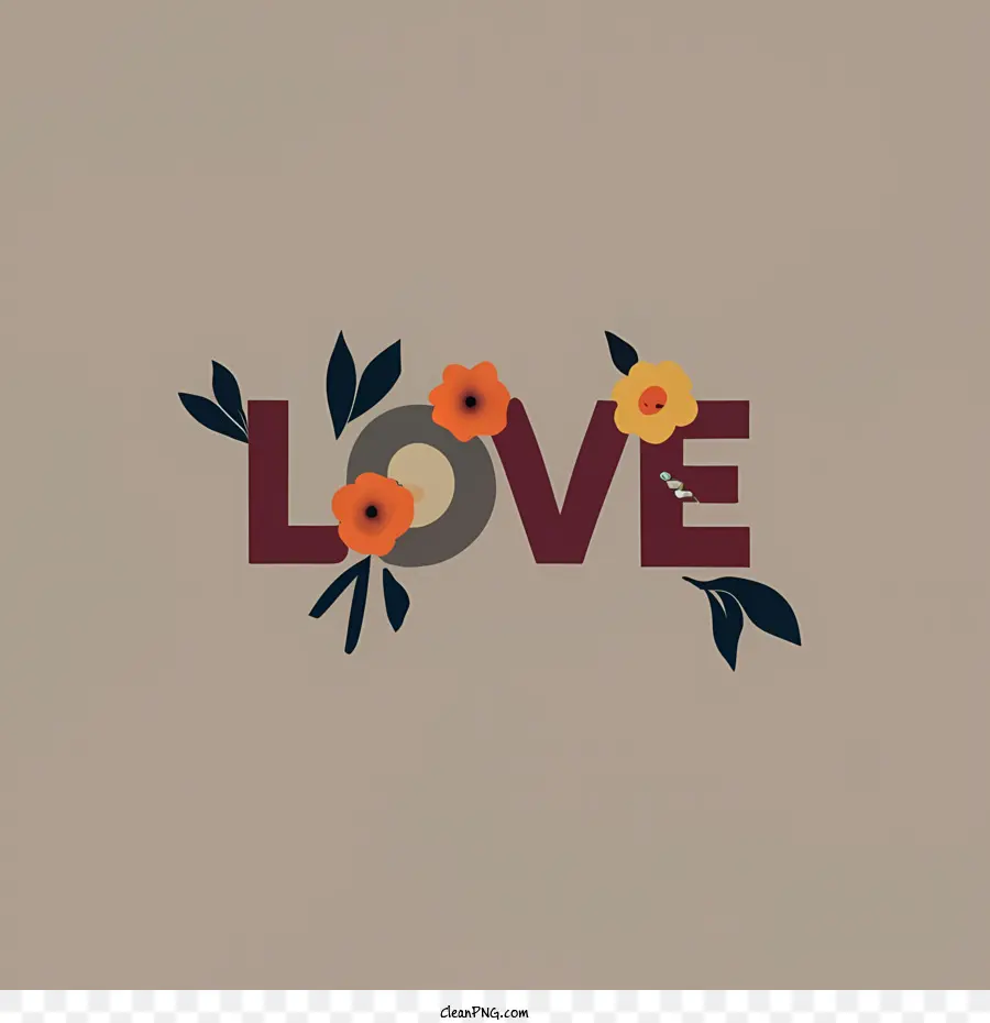 L'amour Word Art，L'amour PNG