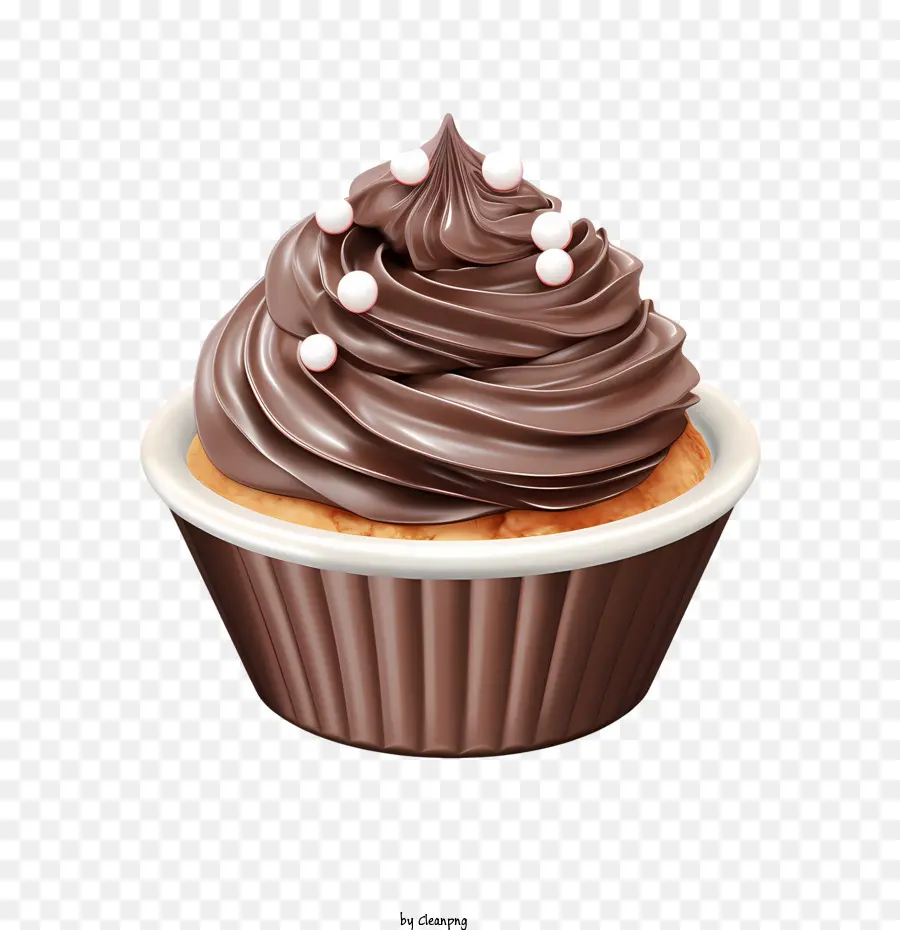 Journée Des Cupcakes Au Chocolat，Petit Gâteau PNG