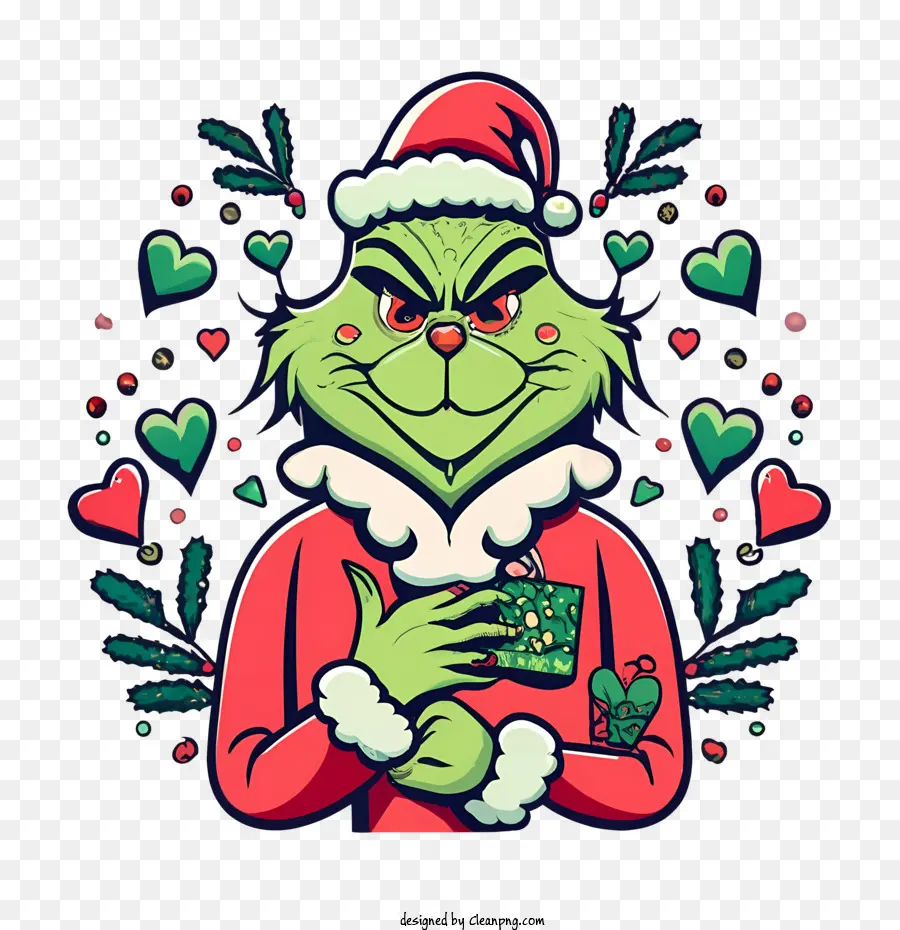 Grinch De Noël，Dessin Animé PNG