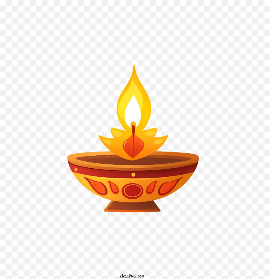 Diwali Lampe，Id PNG
