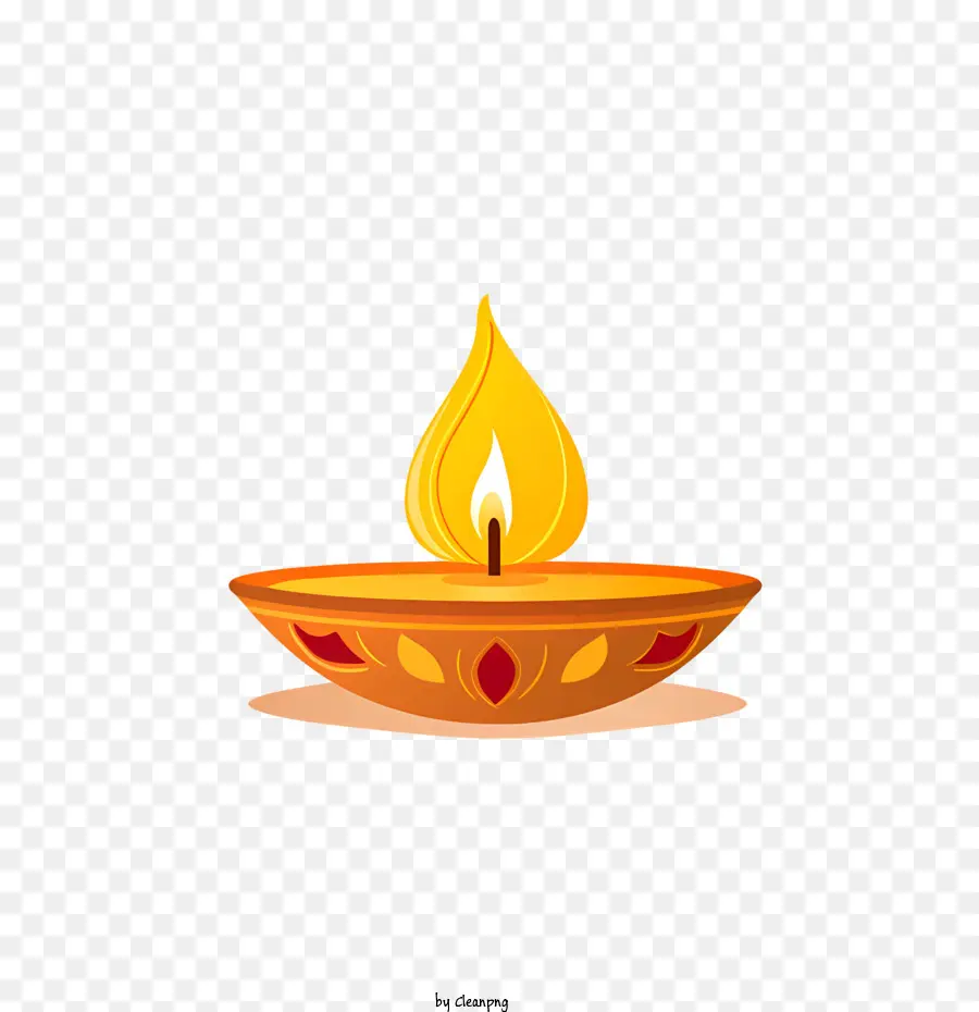 Lampe De Diwali，Lampe à Huile PNG