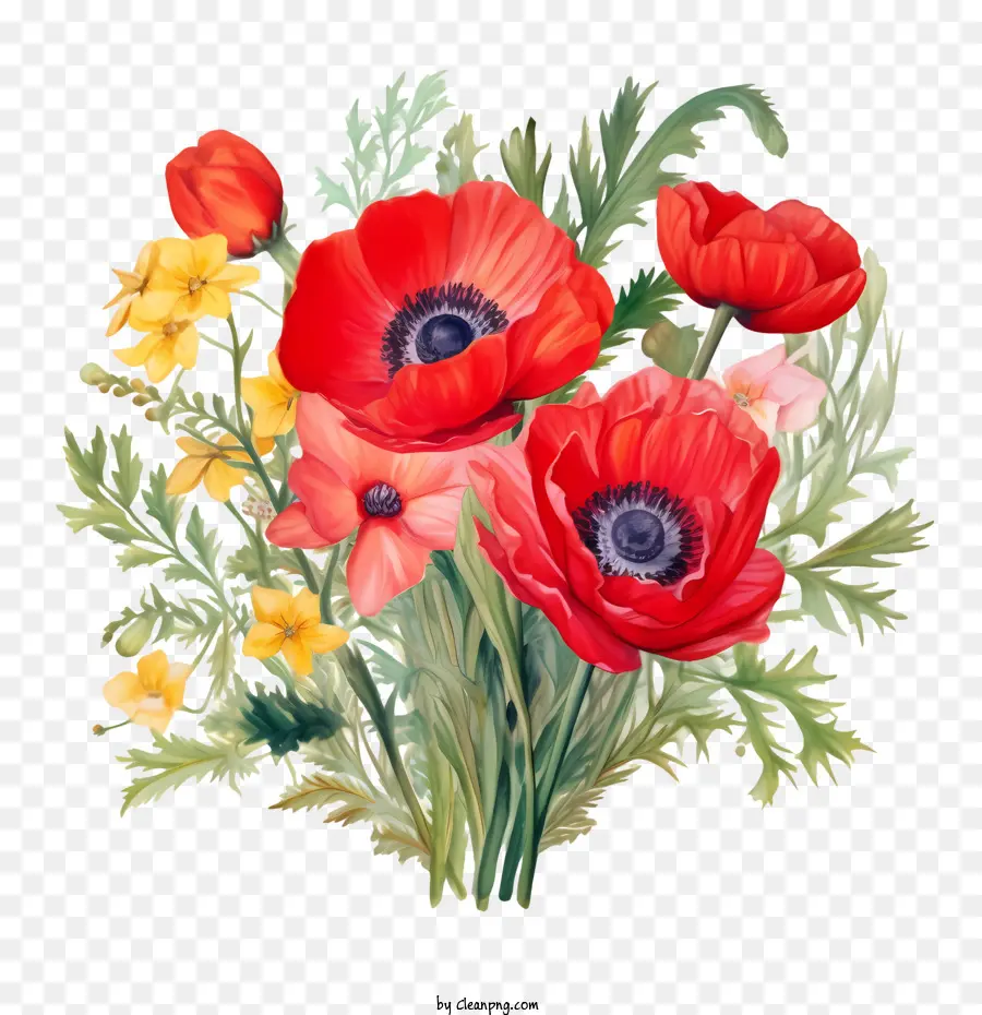 Coquelicot，Coquelicots PNG