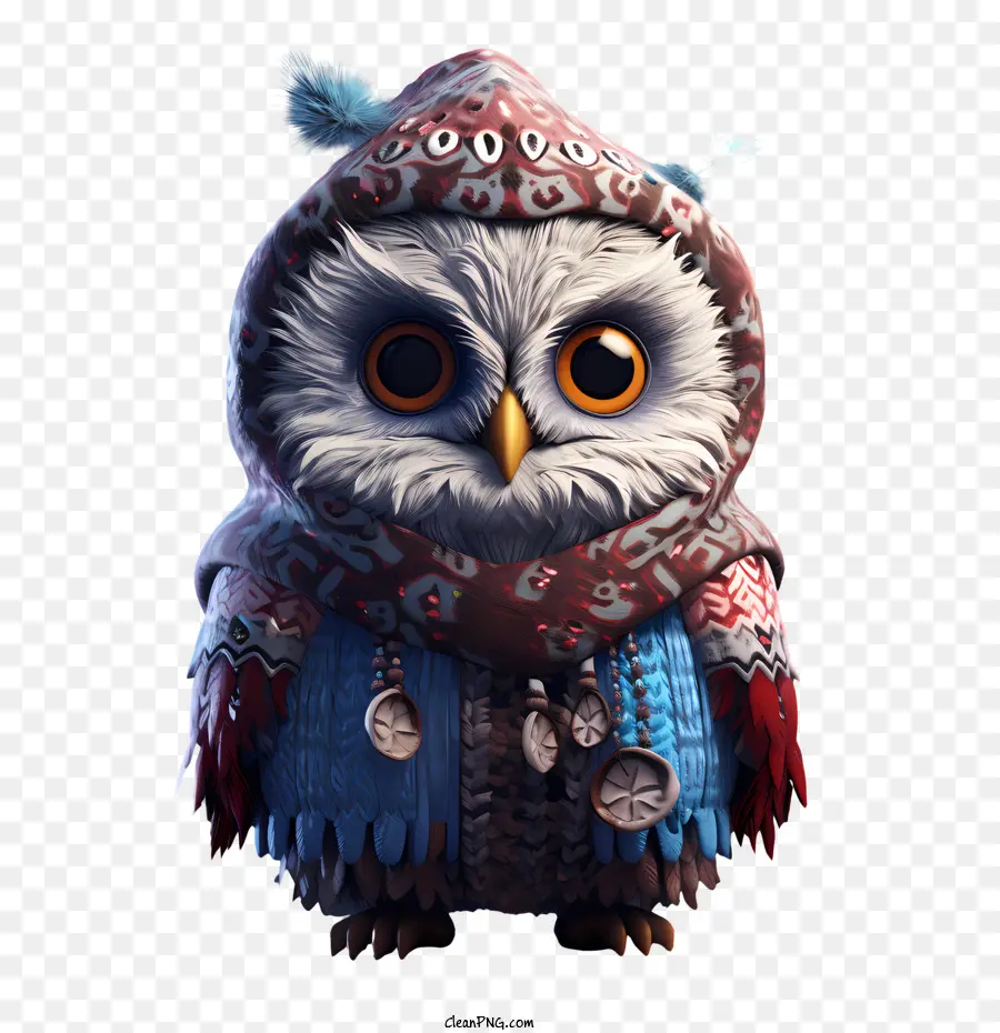 Chouette De Noël，Hibou PNG