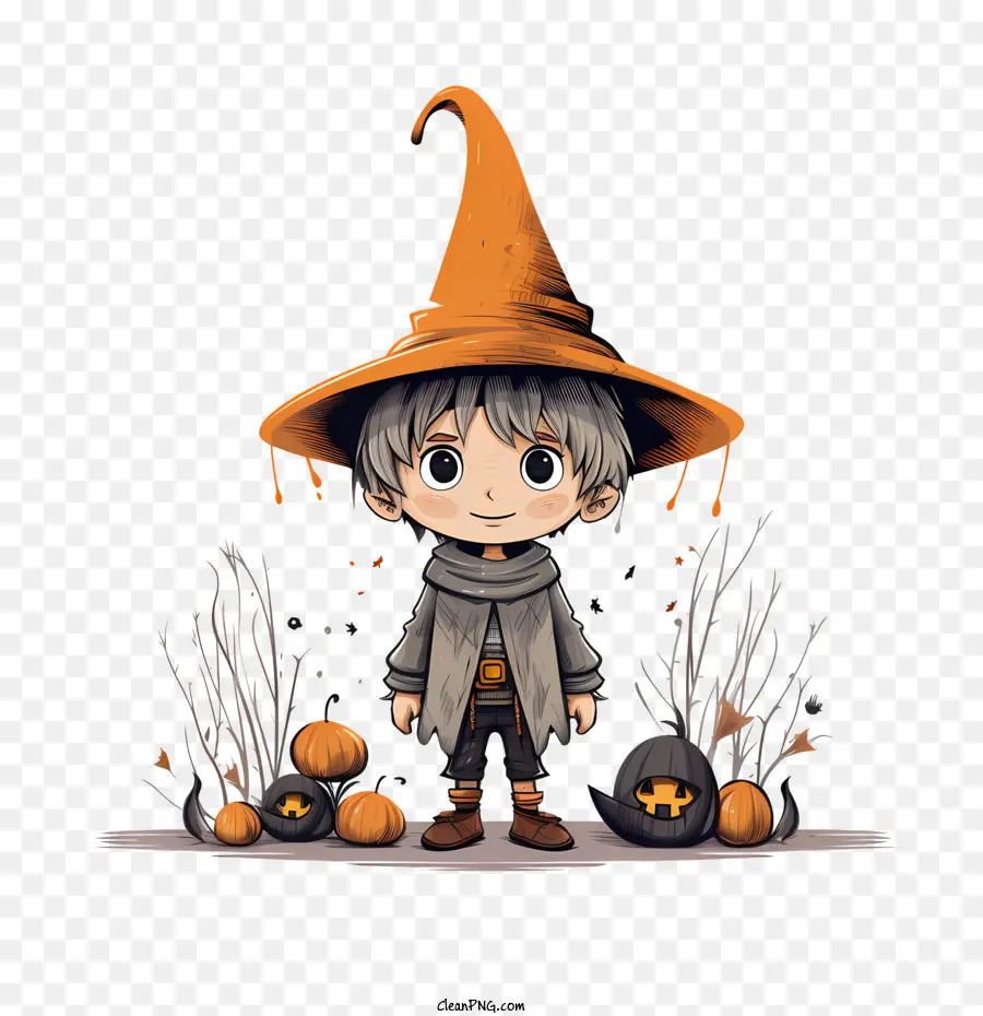 Wizard Halloween，Assistant PNG