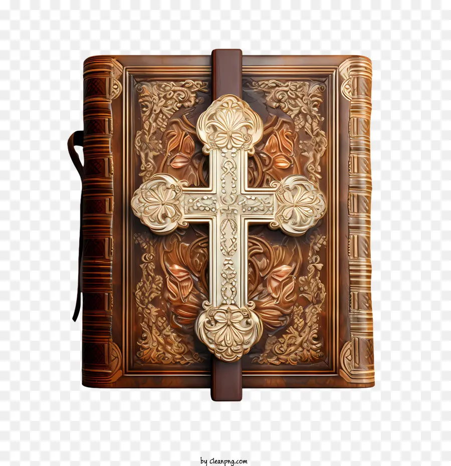 Bible Avec Croix，Bible PNG