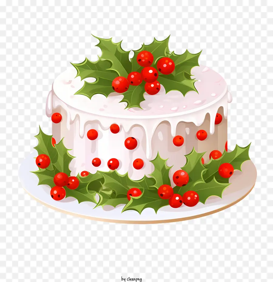 Gâteau De Noël，Vacances De La Nourriture PNG