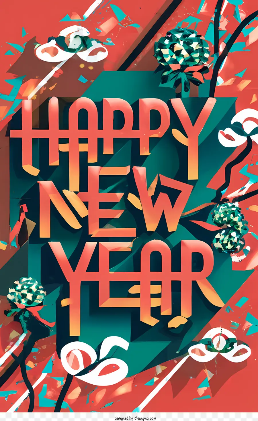 Bonne Et Heureuse Année，Salutation Du Nouvel An PNG