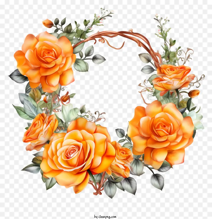 Rose Couronne，Couronne PNG