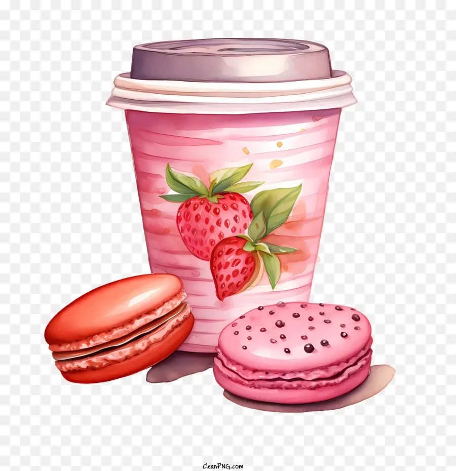 Journée Du Macaron，Café Et Macarons PNG