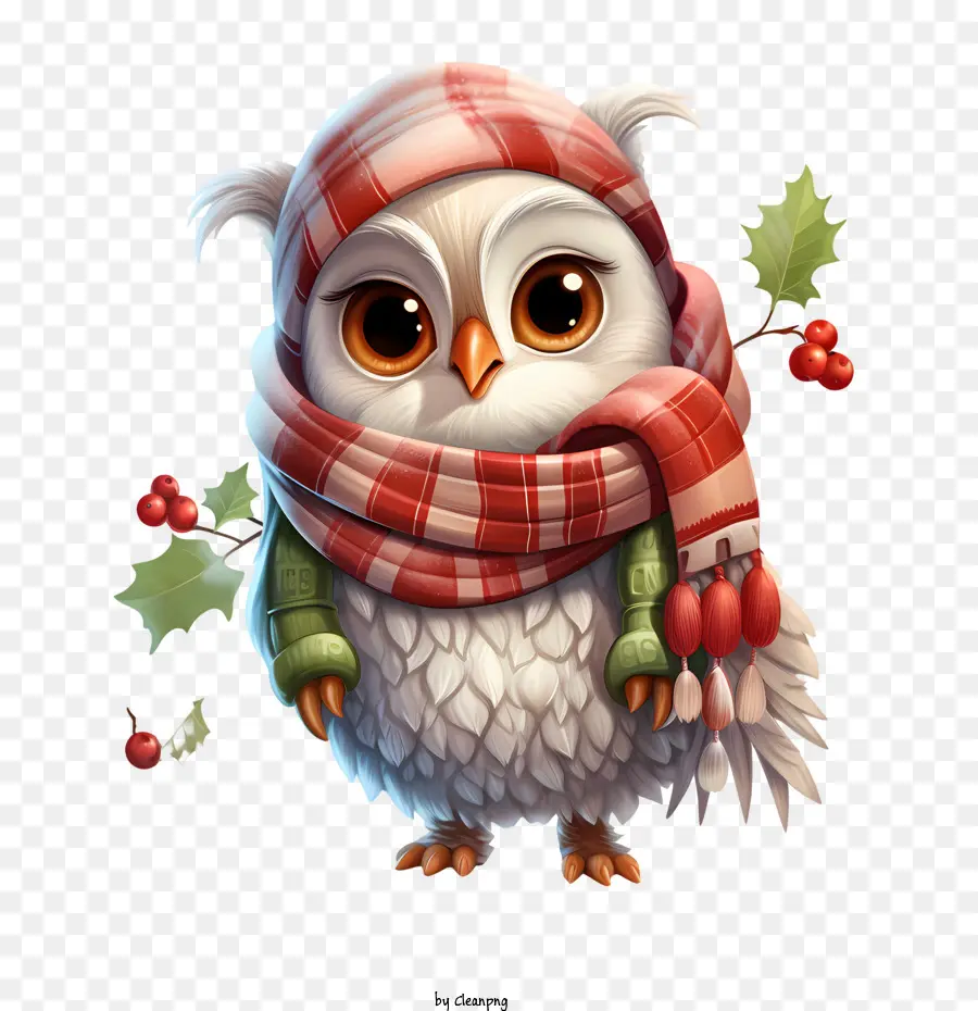 Chouette De Noël，Hibou PNG