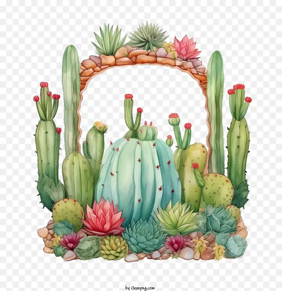 Cactus，Vert PNG