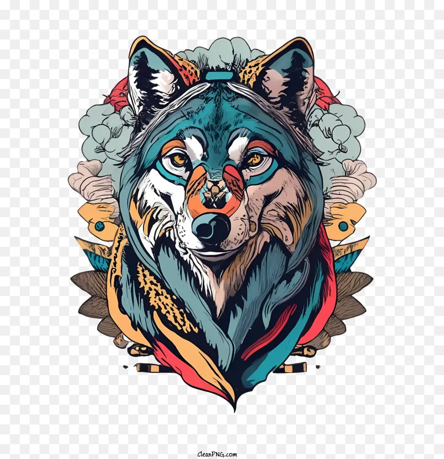 Tête De Loup，Loup PNG