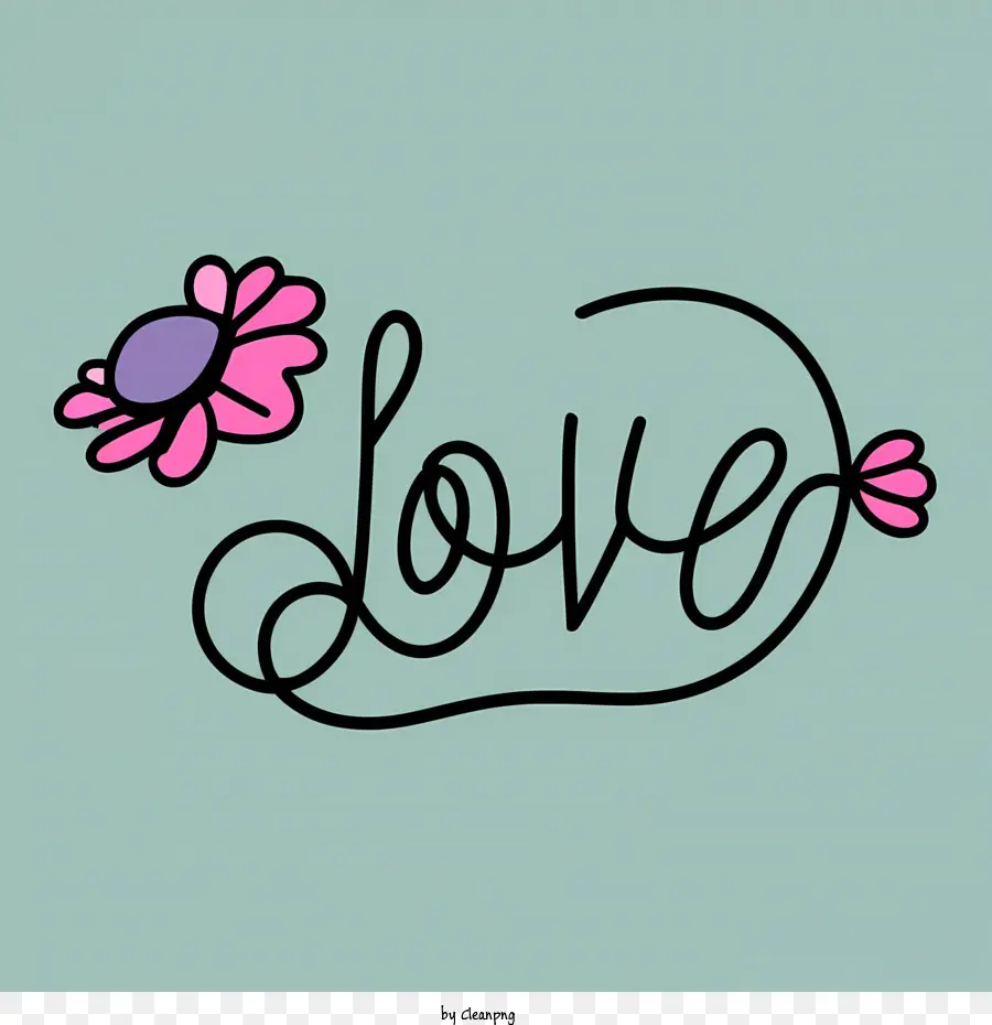 L'amour Word Art，L'amour PNG