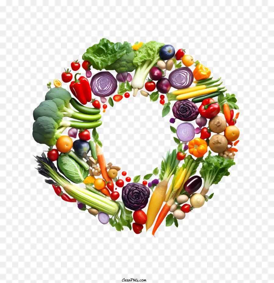 Journée Mondiale Vegan，Légumes Frais PNG