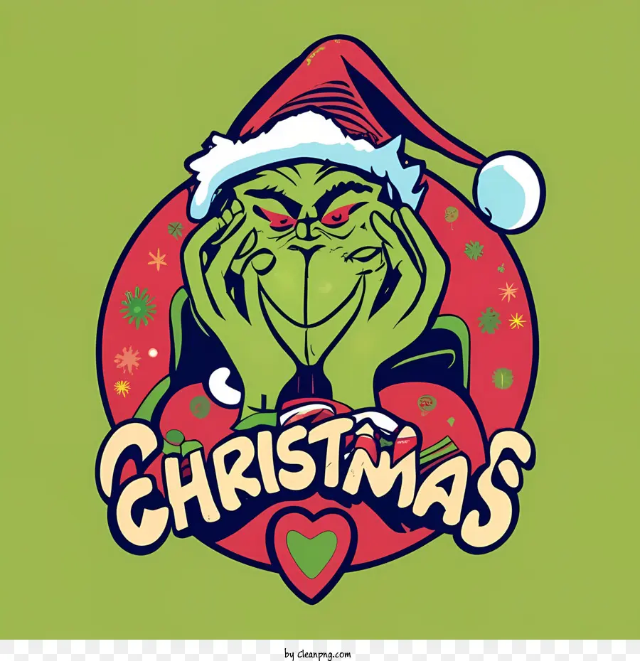 Grinch De Noël，Sourire PNG