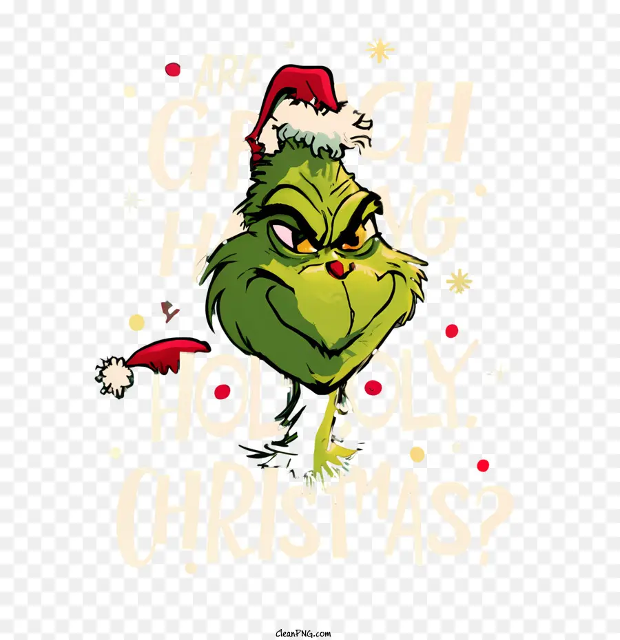 Grinch De Noël，Grincheux PNG