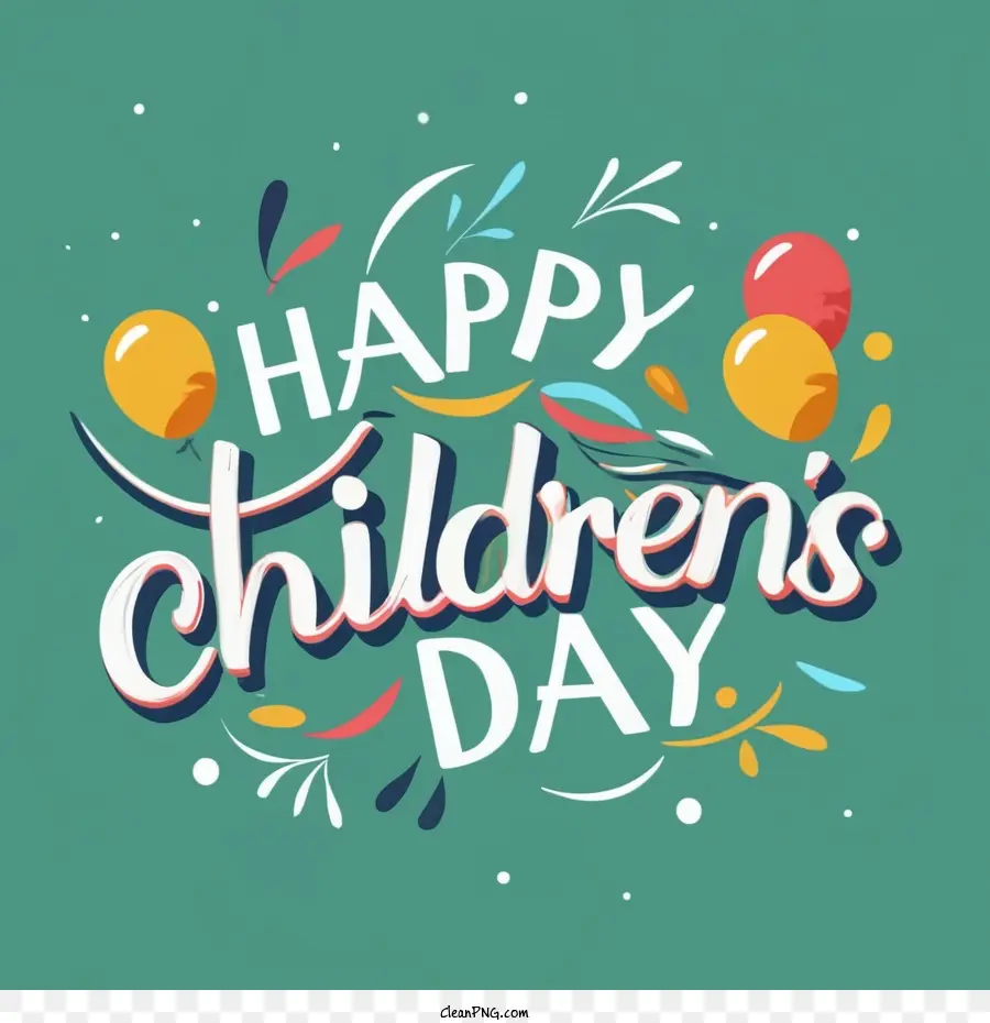Heureux Childrens Jour，Célébration PNG