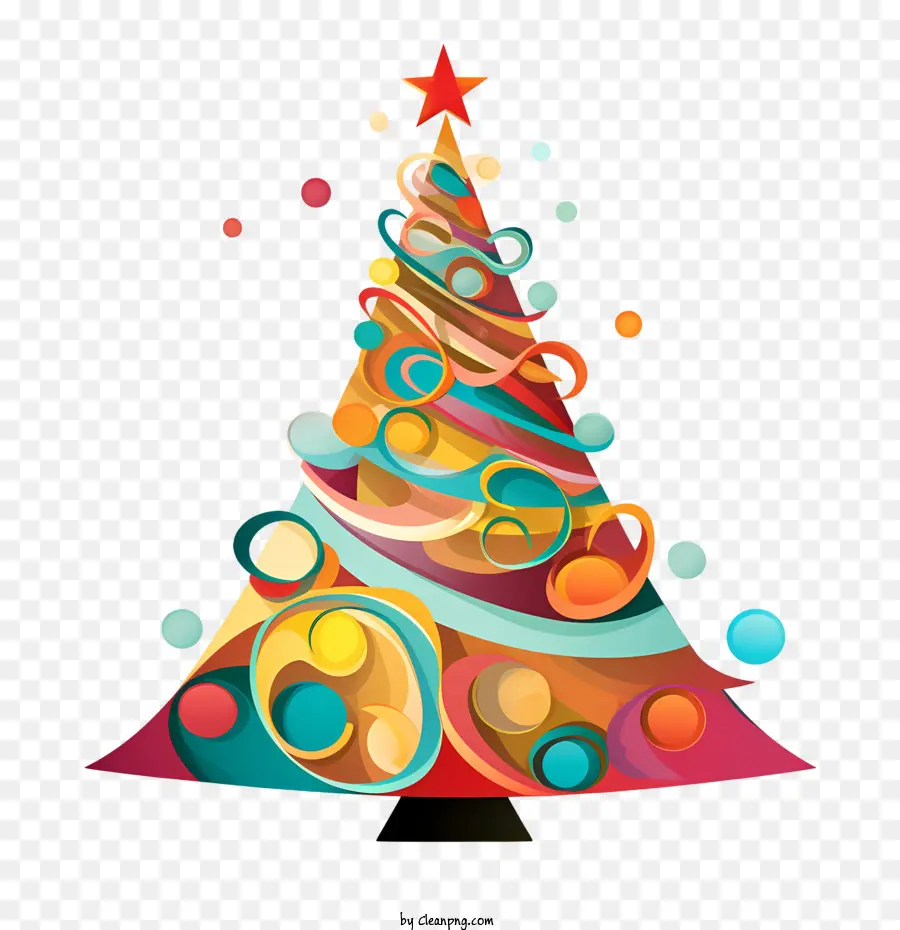 Arbre De Noël，Étoile PNG