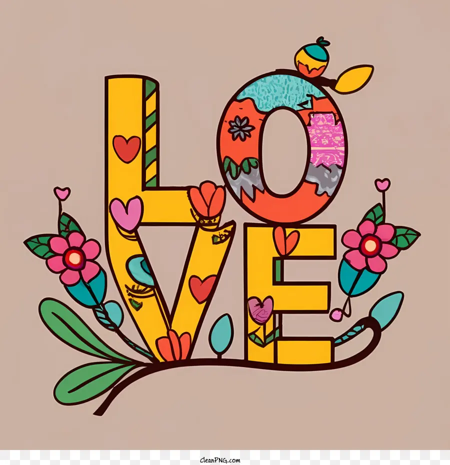 L'amour Word Art，L'amour PNG