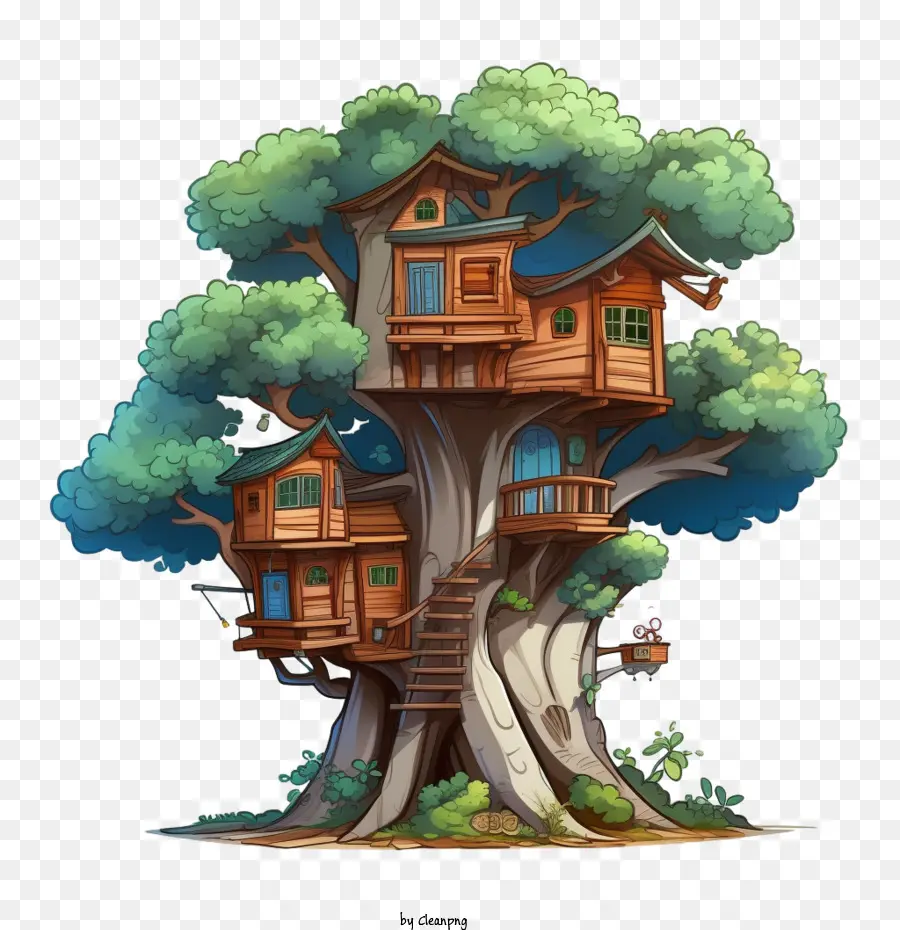 La Maison De L'arbre，La Forêt PNG