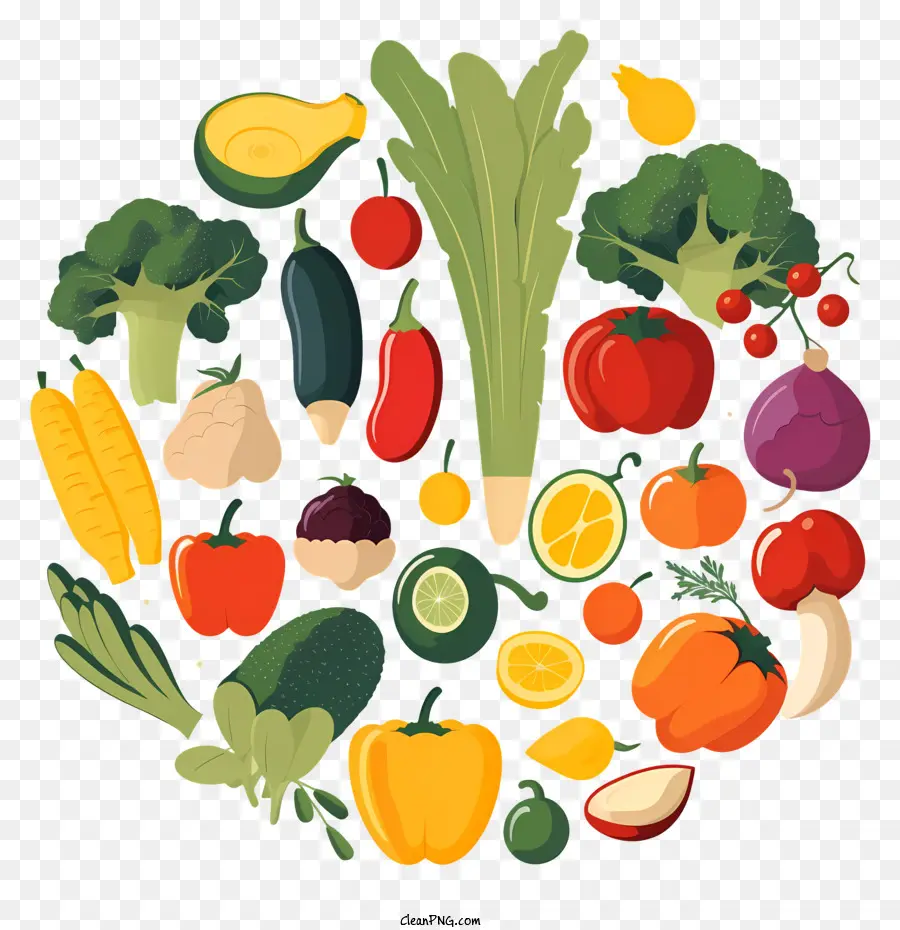 Arrangement De Fruits，Arrangement De Légumes PNG