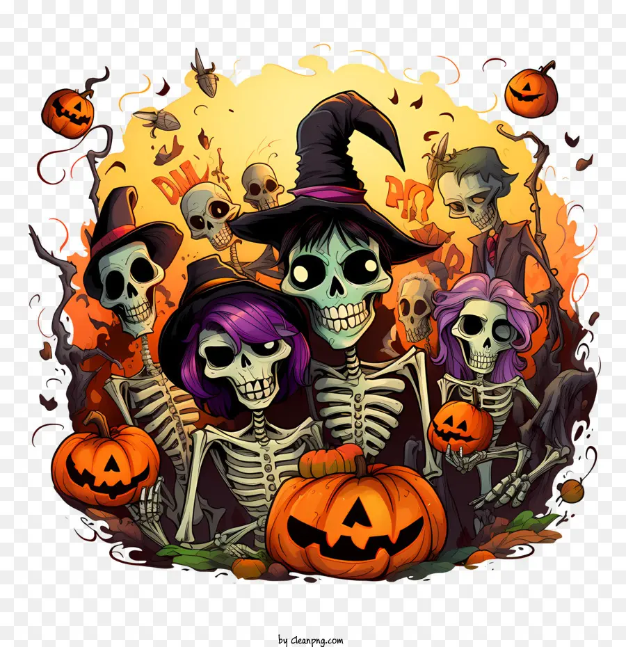 Fête D'halloween，Halloween PNG