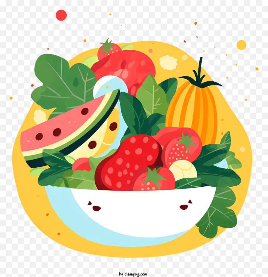 Fruits Frais，Salade De Fruits PNG