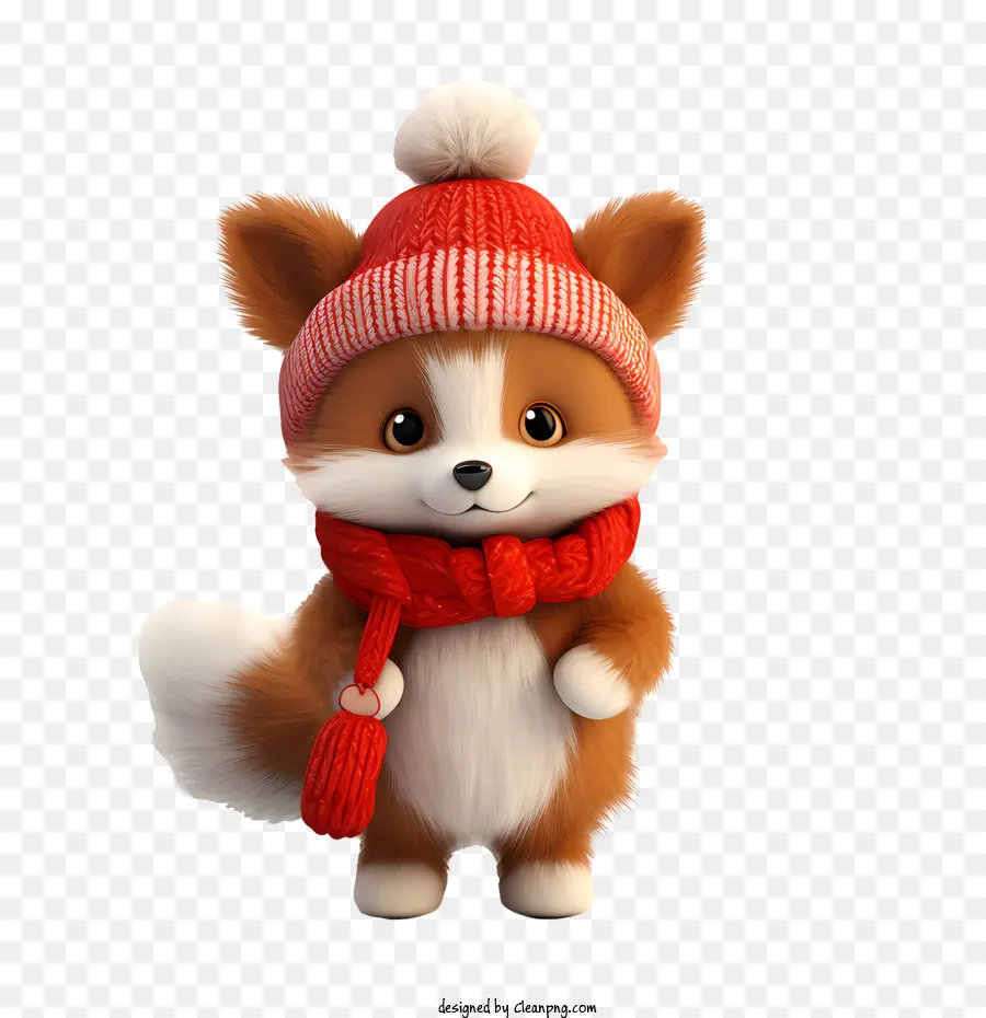 Renard De Noël，Renard Mignon PNG