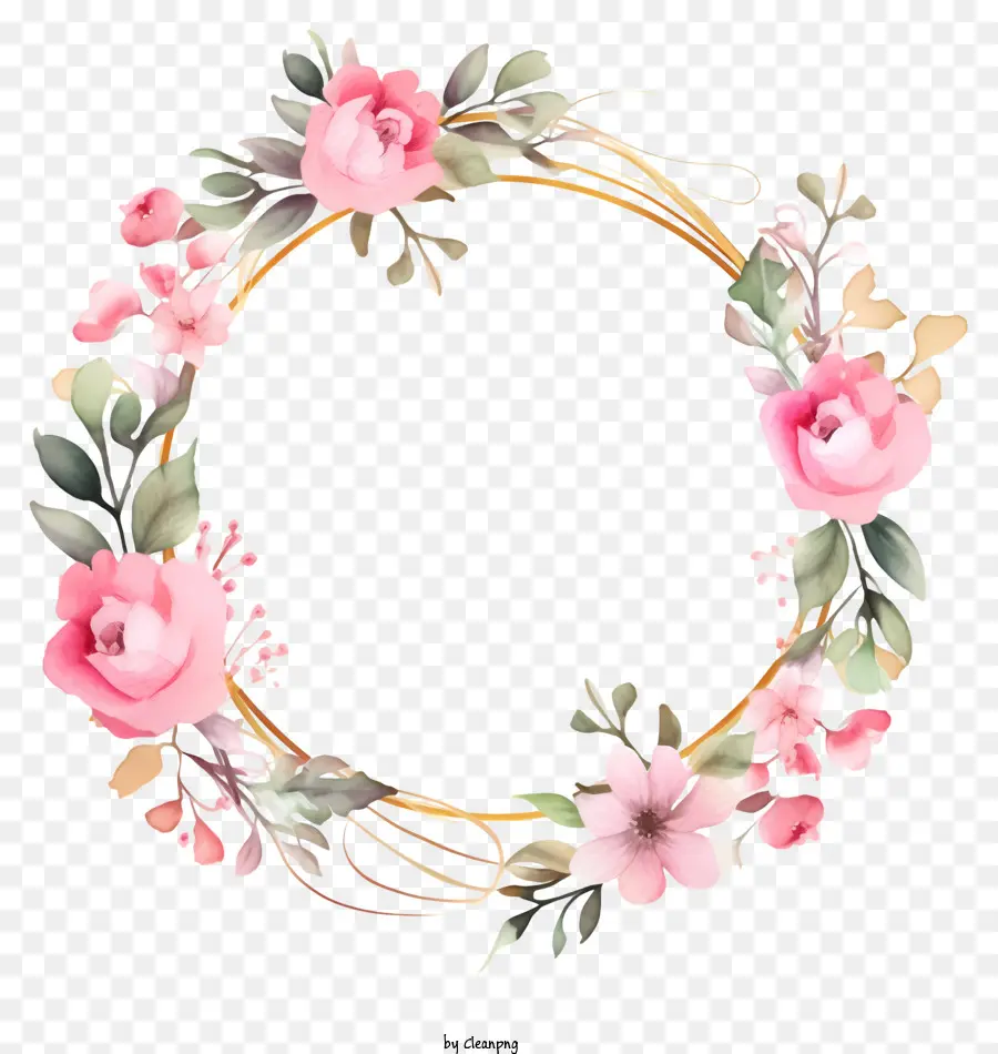 Couronne，Couronne Florale PNG