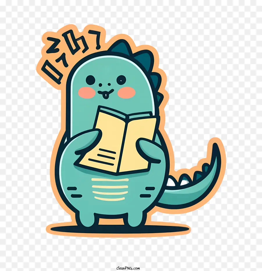 Dinosaure De Dessin Animé，Dinosaure Bleu PNG