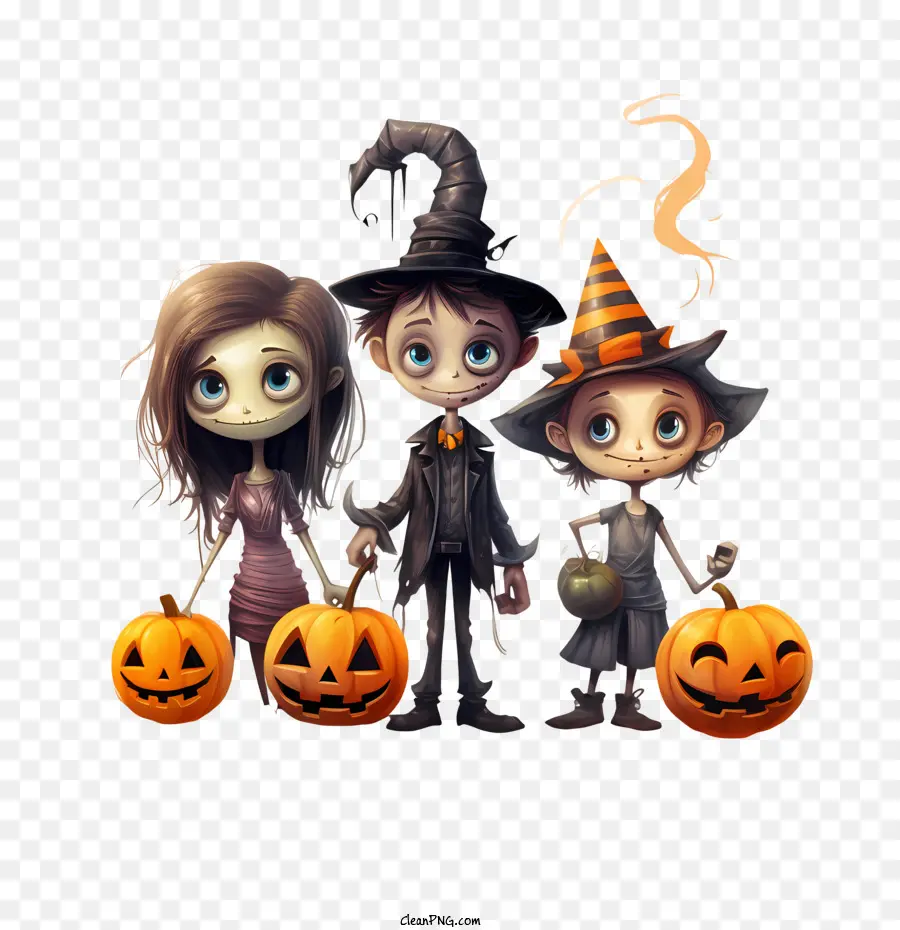 Fête D'halloween，Enfants D'halloween PNG