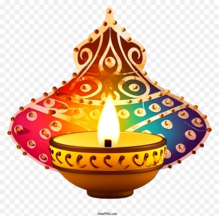 Diya，Lampe Traditionnelle Indienne PNG
