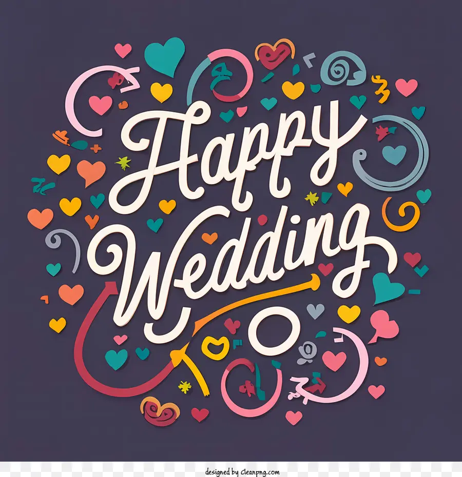 Joyeux Mariage，Fleurs PNG