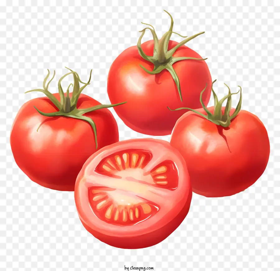 Tomates，Tomates Rouges PNG