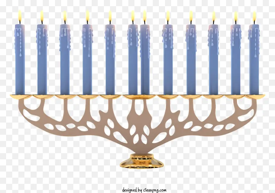 Menorah，Bougies PNG