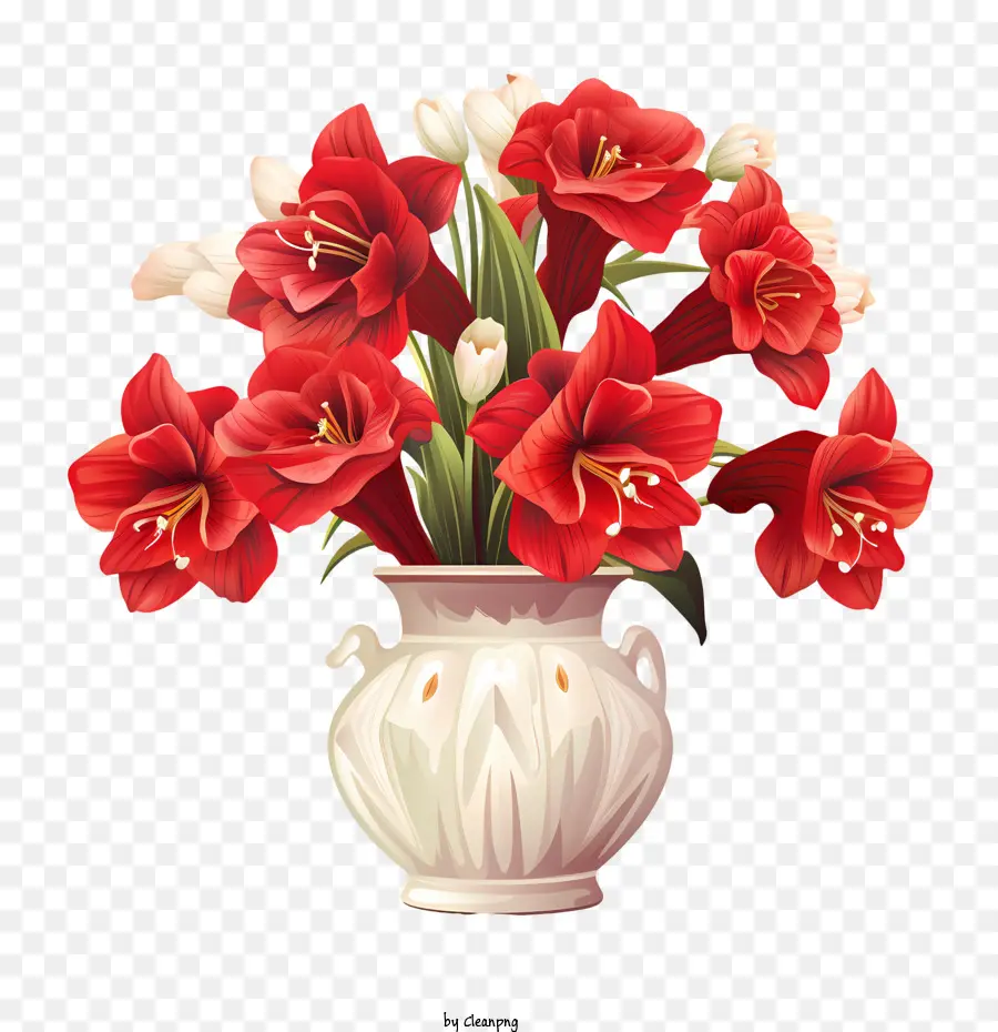 Fleur D'amaryllis，Fleurs PNG
