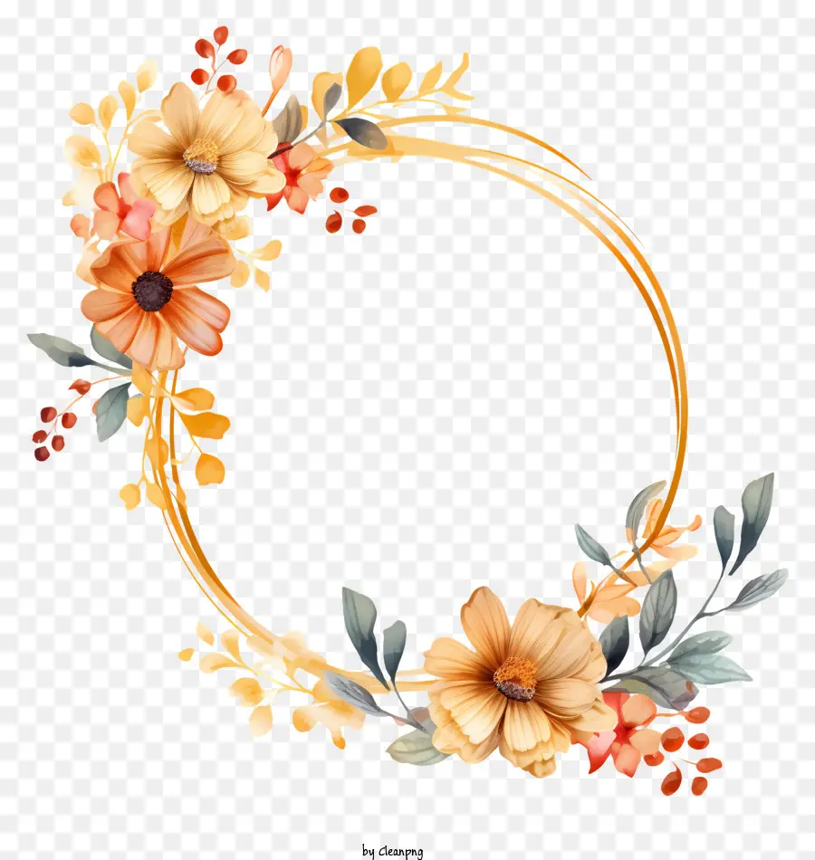 Couronne，Couronne Florale Rose PNG