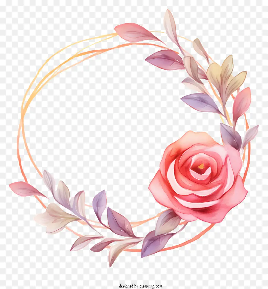 Rose Rose，Couronne PNG