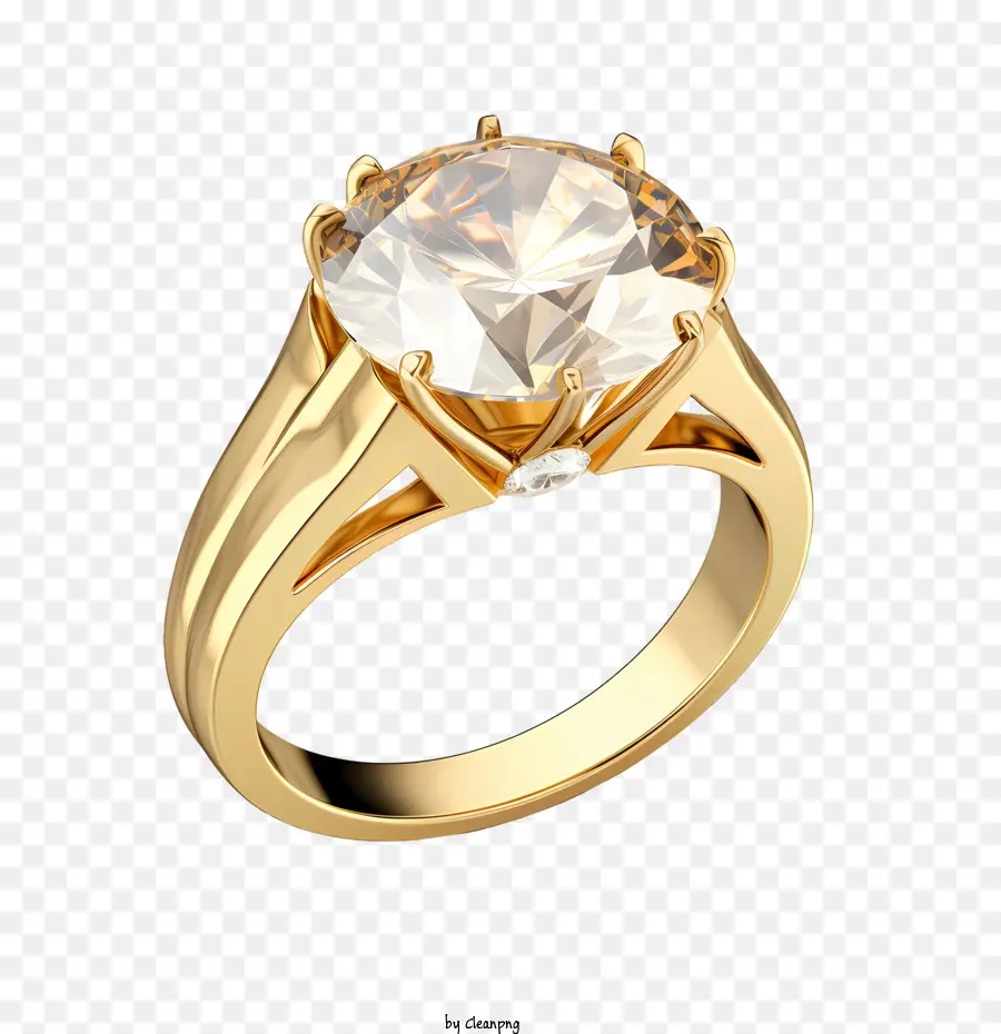 Bague En Diamant，Diamant PNG