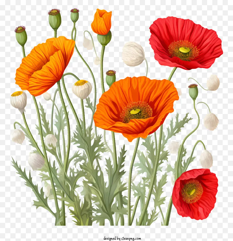 Coquelicot，Fleur PNG